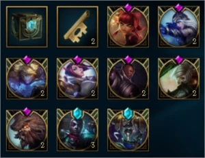 Conta Ouro II com 85 skins e 102 champions - League of Legends LOL
