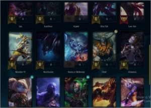 conta platina 1 - League of Legends LOL