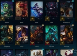conta platina 1 - League of Legends LOL