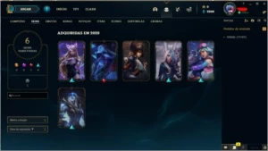 Conta League Of Legends Level 30, skins, Nunca foi Ranked LOL