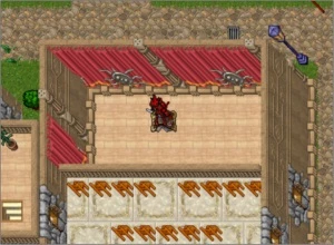 DRUID LV 600 CHARLOVER COM FLYING BOOK (NPVP VERDE) - Tibia