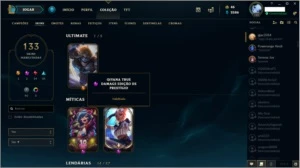 Conta LOL 2013 +120.000RP (134Skins) - League of Legends
