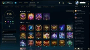 Conta LOL 2013 +120.000RP (134Skins) - League of Legends