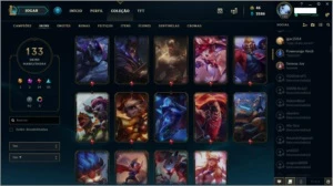 Conta LOL 2013 +120.000RP (134Skins) - League of Legends
