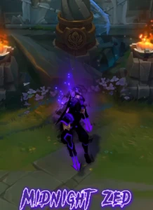 Midnight Zed Skin Custom Premium LoL - League of Legends