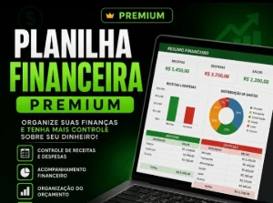 📊 Planilha Financeira Premium | Organize Sua Vida Financeir - Outros