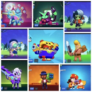 Conta Muito Rara Com 20K E Skin Rara Da Jessi - Brawl Stars