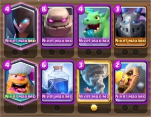 CLASH ROYALE NVL 13 DECK GOLEM FULL (VARIAÇÕES)
