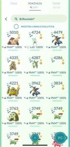 Pokemon GO - Level 50 - 45 Legendary and Mythical 100% - Pokémon