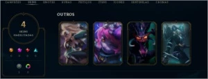 Conta Gold 1, Janna Vitoriosa e + - League of Legends LOL