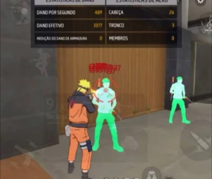 Hs free fire pescoço 99% + holograma vip de na promoção 2025