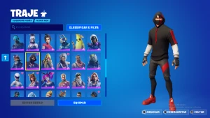 Conta Fortnite com IKONIK e muitas skins +2000 reais gastos