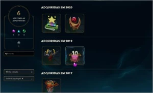 Conta de lol gold 4 - League of Legends