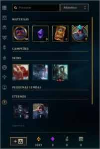Conta de lol gold 4 - League of Legends