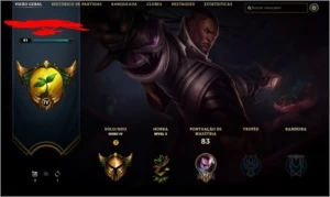 Conta de lol gold 4 - League of Legends