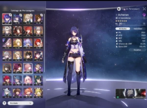 10 Personagens 5 estrelas limitados+3 Cones 5 estrelas limit - Honkai: Star Rail