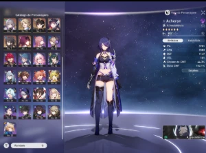 10 Personagens 5 estrelas limitados+3 Cones 5 estrelas limit - Honkai: Star Rail