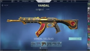 Conta valorant com 360 reais em skins
