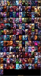 Todos Campeões, 157 Skins, 51k Ip, platina 3 - League of Legends LOL