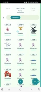 Conta Pokemon GO - LVL 40 - Pokémon