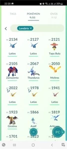 Conta Pokemon GO - LVL 40 - Pokémon