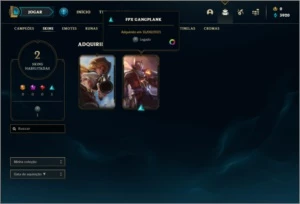 Conta platina 2 com 2 skins e 27 champs - League of Legends LOL