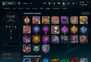 Conta Lol (1516 Skins) + Valorant (Beta) - League of Legends