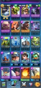 Clash Royale NV 13 - Todos os pass Barato