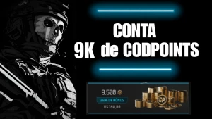 Conta com 9.500 CodPoints para (Warzone,mw3 etc.) - Call of Duty