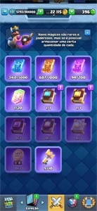 Conta lvl 13 Com vários Emotes raros - Clash Royale