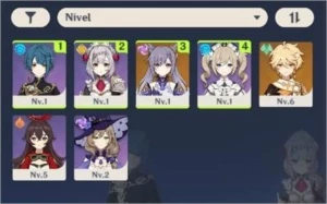 Conta Ar7 com Keqing+friends - Genshin Impact