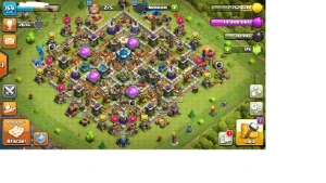 Vendo conta clash of clans cv 13 quase full upando pro 14 já