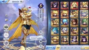 Saintseiya Awakening A-138 + 1200 Gemas Avançadas - Saint Seiya Awakening SSA