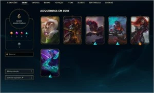 Vendo conta League of Legends LOL