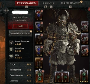 Conta Diablo 4 - Barbaro 100 - Diablo 2 e 3 - Blizzard