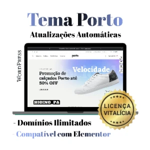 Tema WordPress Porto + Atualizações