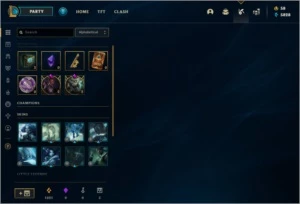 Conta League of Legends (LoL) Platina 1