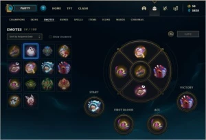 Conta League of Legends (LoL) Platina 1