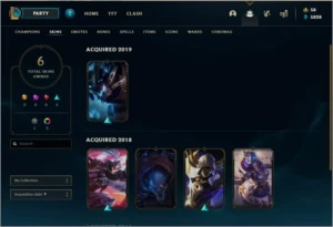 Conta League of Legends (LoL) Platina 1