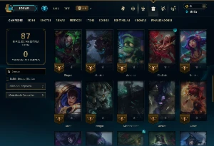 Conta Esmeralda 2 com 60 Champs e 8 Skins - League of Legends LOL