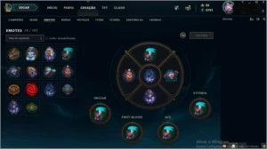 Conta Ouro 1 mmr alto - League of Legends LOL