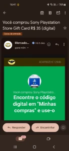 Gift Card PSN Brasil R$35 Entrega Automática - Gift Cards