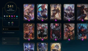 Skins do Faker Autografada, Jinx e Viego Exaltada - League of Legends LOL
