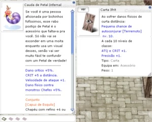 Cauda de Petal / Carta Ifrit - Thor - Ragnarok Online