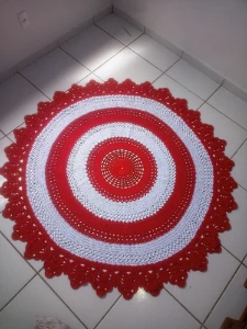 Tapetão redondo - Artesanato e Personalizados