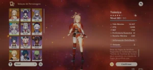 Yoimya + Harpa Celestial +Yujin C6 - Genshin Impact