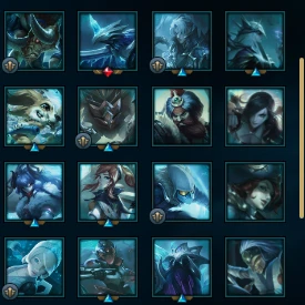 Conta diamante 3 lol pc LOTADA de Fragmento de skin - League of Legends
