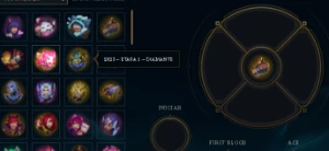 Conta diamante 3 lol pc LOTADA de Fragmento de skin - League of Legends