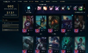 Conta de 2014 - 496 skins - TODOS os champs - 100k EA - League of Legends LOL