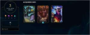 CONTA DIAMANTE 3 MMR D1/MESTRE - League of Legends LOL